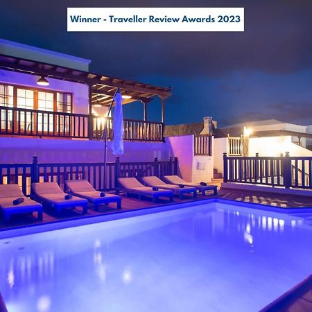 Villa Vista Rey - 6 Bedroom - Heated Pool - Amazing Views - Pool Table - Vista Lobos - Playa Blanca מראה חיצוני תמונה