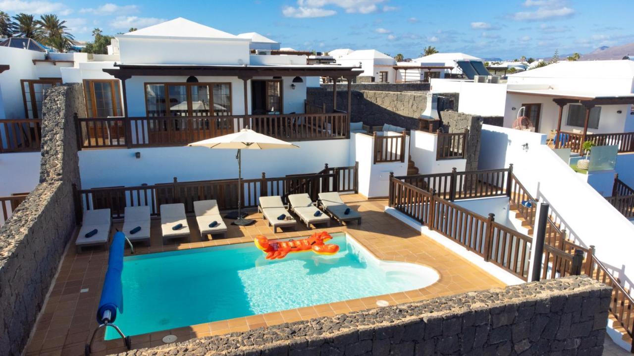 Villa Vista Rey - 6 Bedroom - Heated Pool - Amazing Views - Pool Table - Vista Lobos - Playa Blanca מראה חיצוני תמונה