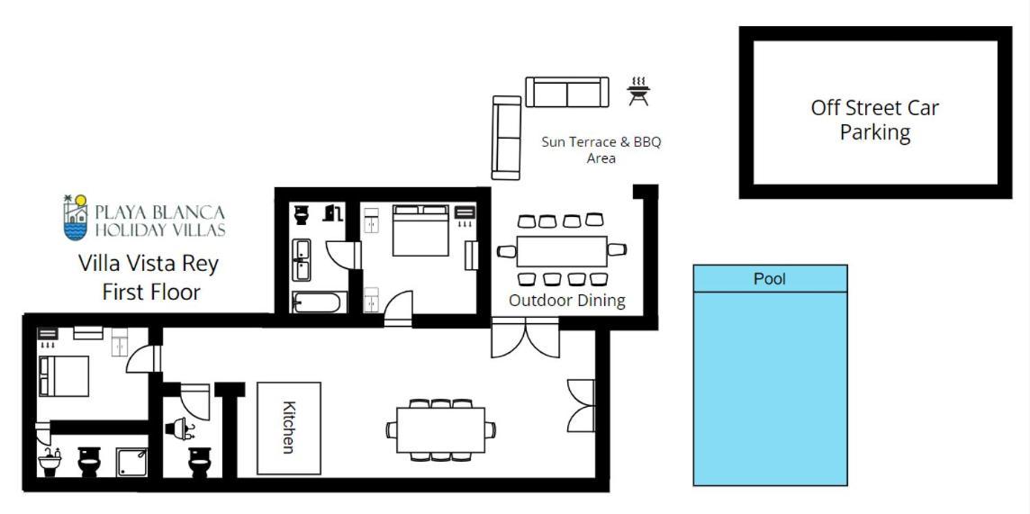 Villa Vista Rey - 6 Bedroom - Heated Pool - Amazing Views - Pool Table - Vista Lobos - Playa Blanca מראה חיצוני תמונה
